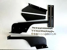 Stainless Steel Mud Flap F+R Bracket Set for Defender 90 110 130 1986-2016 6pc