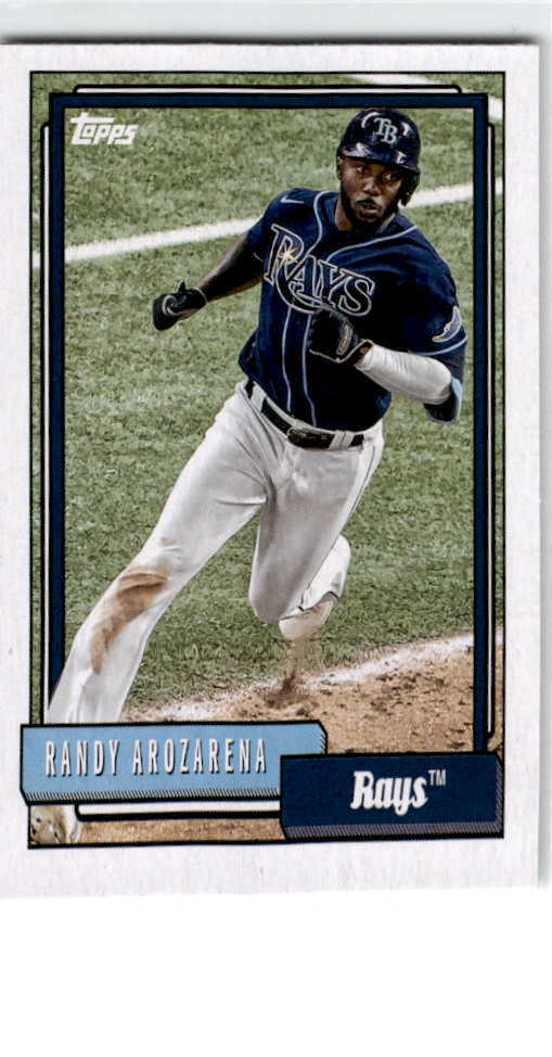 2021 Topps Update 1992 Topps Redux #T92-46 Randy Arozarena Tampa