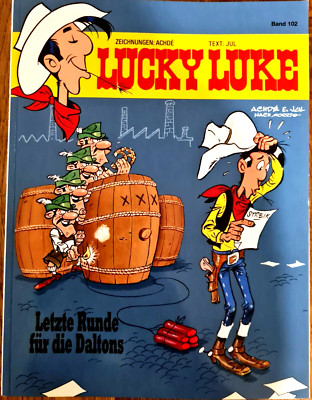 Comic Lucky Luke Band 102 ''Letzte Runde für Daltons'' Zustand NEU!