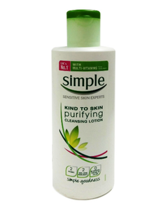 simple cleansing lotion