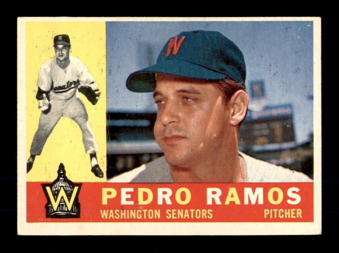 1960 Topps #175 Pedro Ramos EX-MT Baseball Card OBGcards