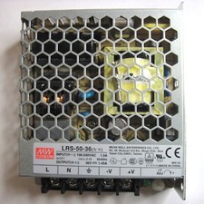 One For MEAN WELL New LRS-50-36 36V 1.45A Single Output Switching Power Supply