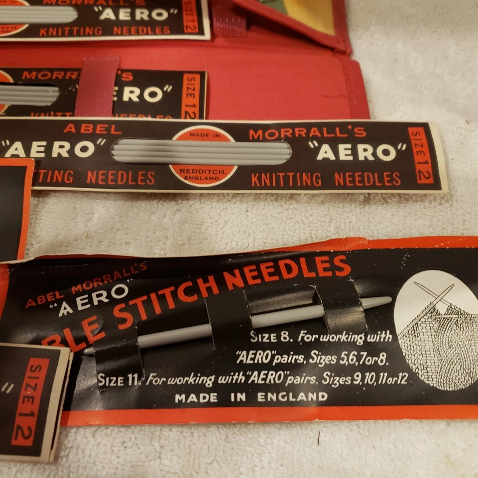 Vintage Knitting Needle Set Aero Queen Bee Alpins RARE NEW OLD STOCK - Image 4 of 4