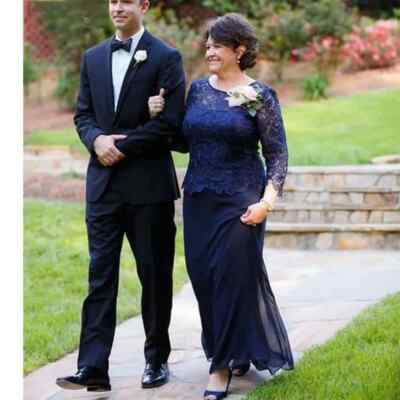one shoulder light blue prom dress Blue One Shoulder Long Sleeve Prom Dress Mermaid Split With Sequins main image 1