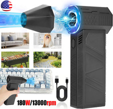 130000RPM Turbo Blower Rechargeable Jet Fan Violent Turbofan Brushless Motor NEW