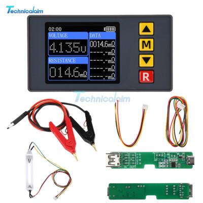 TS457 DC5V Voltage Internal Resistance Tester AC 4-Wires Backlight Adjustment