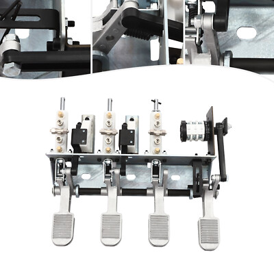 4 Pedal Tire Changer Part Steel Frame Changing Machine Foot Control Air Valve US