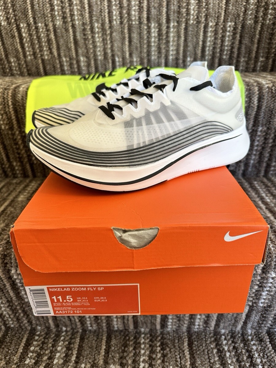 Nikelab Zoom TÃªnis Nike Zoom Fly Nikelab Zoom Fly Sp Black And White