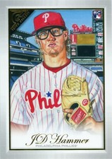 2019 Topps Gallery Rookie JD Hammer Philadelphia Phillies #124 MLB PHI P RC