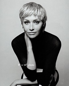 Portia De Rossi Gorgeous In Short Cropped Hair Celebrity Photo