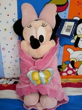Disney Babies Minnie Mouse Pink PJ's Blankets Plush Doll toy Gift