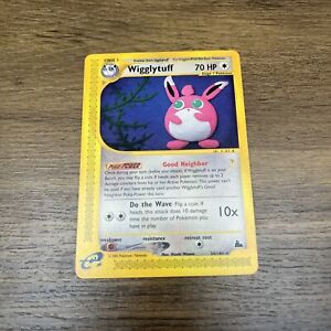 Pokémon Card - Wigglytuff - Rare - Skyridge 34/144 - NEAR MINT