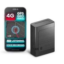 GPS Tracker 4G Real Time LIVE Listening Voice Recorder Remote Alerts Magnetic