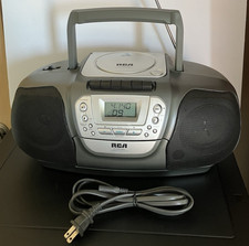 RCA RP-7986 AM-FM Stereo Radio Cassette Recorder Compact Disc Boombox