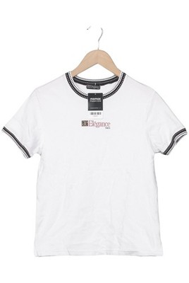 Elegance Paris T-Shirt Damen Shirt Kurzärmliges Oberteil Gr. S Weiß #t7weik5