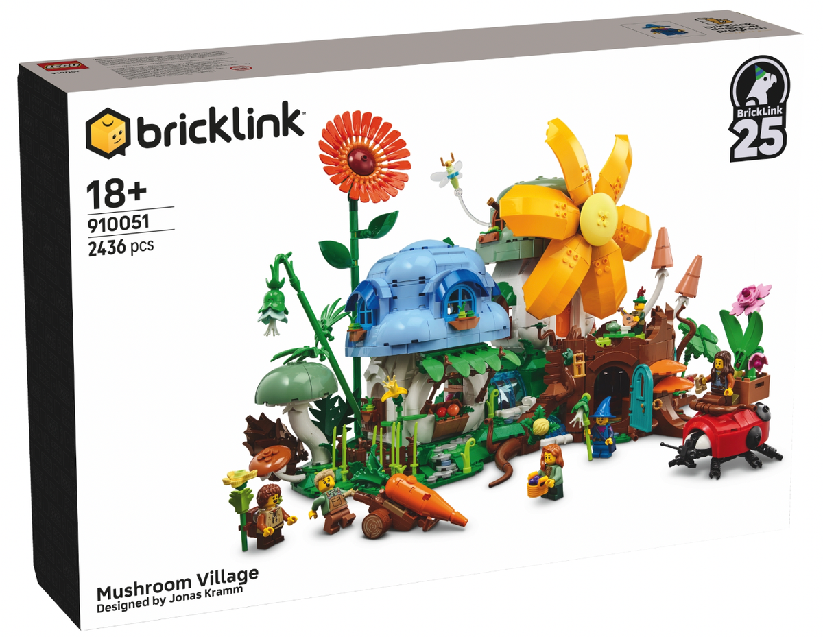 Lego #910051 Mushroom Village Bricklink Designer Program Set