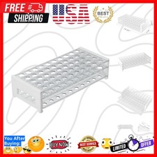 Plastic  Tube Rack for 15/18 mm Tubes, Hole Diameter is 18.7mm, Holds 50, Det...
