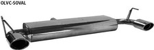 Bastuck Sportauspuff Opel Signum 2x120x80mm oval
