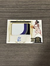2023 Leaf Trinity - Keon Ellis Rookie Patch Auto RPA /75 PA-KE2