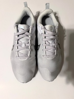 Nike Women s Downshifter 12 Running Shoes W Size 7.5 White/Metallic Silver