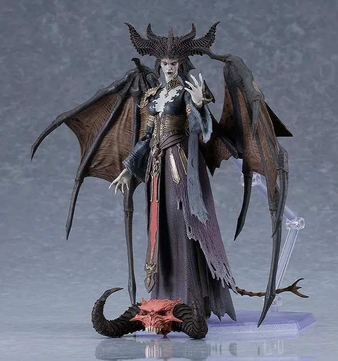 Figura de acción DIABLO LILITH Figma Max Factory Diablo IV 1 2 3 4 Figuarts NUEVO EMBALAJE ORIGINAL
