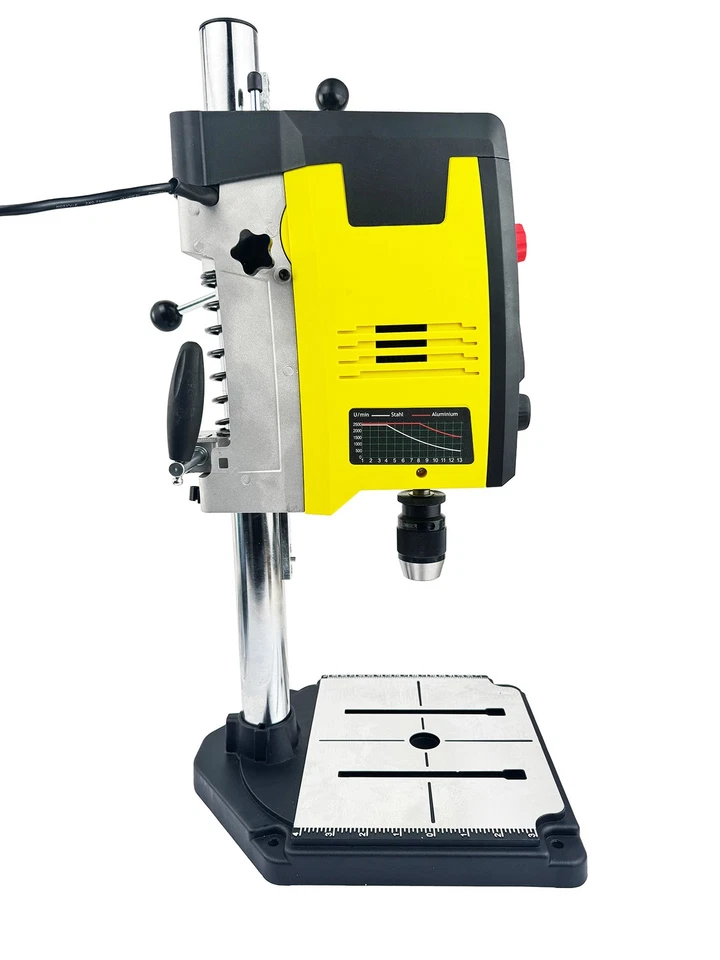 Tischbohrmaschine TB-2500 / 200-2500 U/min / 800 W / Standbohrmaschine WELDINGER - Bild 3 von 4