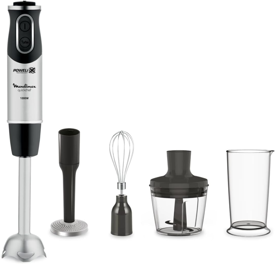 Recensione Moulinex Quickchef 1000W: Mixer 3 Accessori e Pasapurés