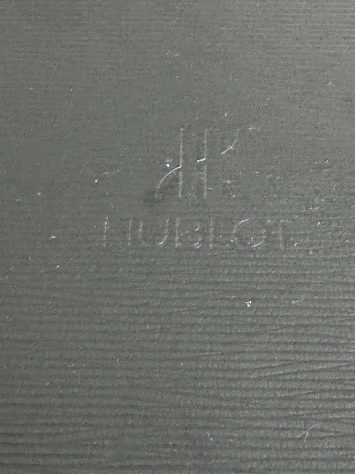 Hublot MDM Geneve Quartz BLUE DIAL  36mm Ref. 1523.1 Original box open Warranty