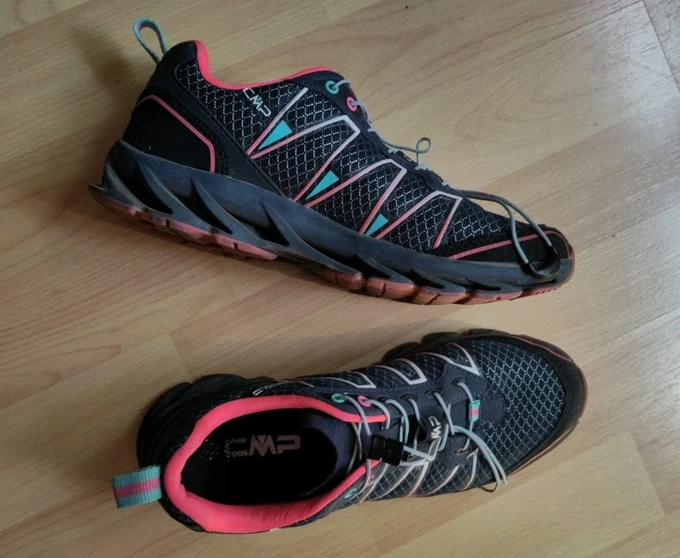 CMP Trekkingschuhe Gr. 39 Pink Blau, 2x getragen, Top! - Bild 4 von 4
