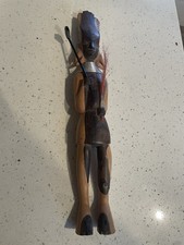 Tribal carved African figure