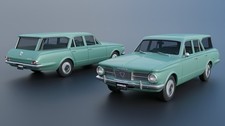 3d Printed 1/25 1965 Plymouth Valiant Station...
