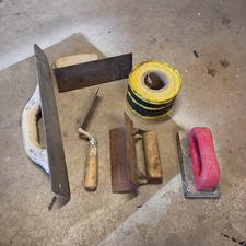 Used Concrete Finishing Tools Lot Of 6