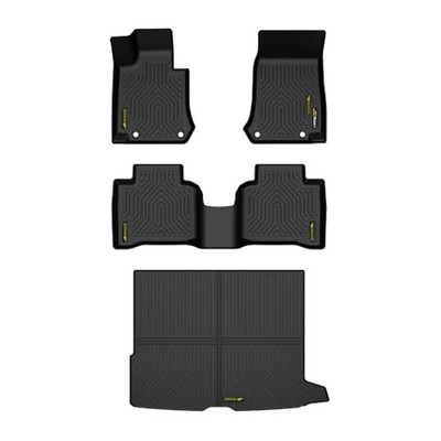LQI TPE Floor Mats Fit Benz GLC 2016-2022 (Not Fit GLC Coupe Model) 1st & 2nd &