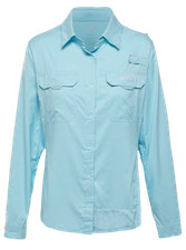 Chemise De Pêche Shimano Manches Longues - Taille L - Bleue - Quart De Zip - Neuve Sans Emballage
