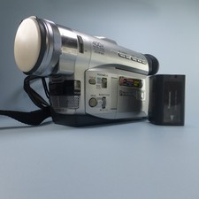 Panasonic NV-DS15 Handheld MiniDV Cassette Camcorder Silver Tested
