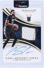 Karl-Anthony Towns Rookie Cards Checklist and Gallery 50
