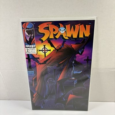  SPAWN #2 IMAGE COMICS 1992 TODD MCFARLANE 1ST APPEARANCE OF THE VIOLATOR  VF