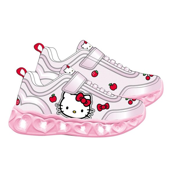 Sportschuh Sohle Licht Eva Mit Lichter Hello Kitty Rosa Klar T027 MäDchen-image