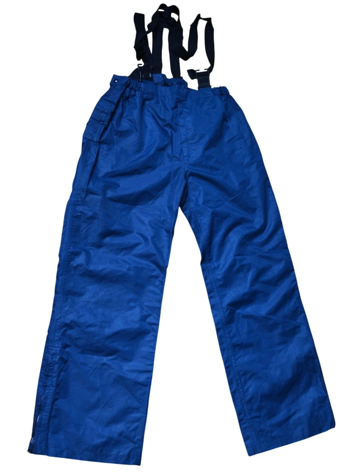 Italian Navy Bibs Military Surplus Size XL Italy Waterproof Rain Pants