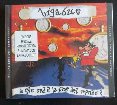 LIGABUE A CHE ORA E' LA FINE DEL MONDO DELUXE EDITION REMASTERED NEW SEALED 