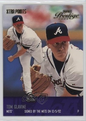 2003 Playoff Prestige Xtra Points Purple 134/150 Tom Glavine #152 HOF 0n8