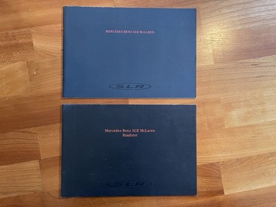 Mercedes-Benz SLR McLaren & SLR Roadster Broschüre Prospekt Katalog