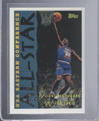1994-95 Topps All Star Spectralight Dominique Wilkins #6 HOF 0d3