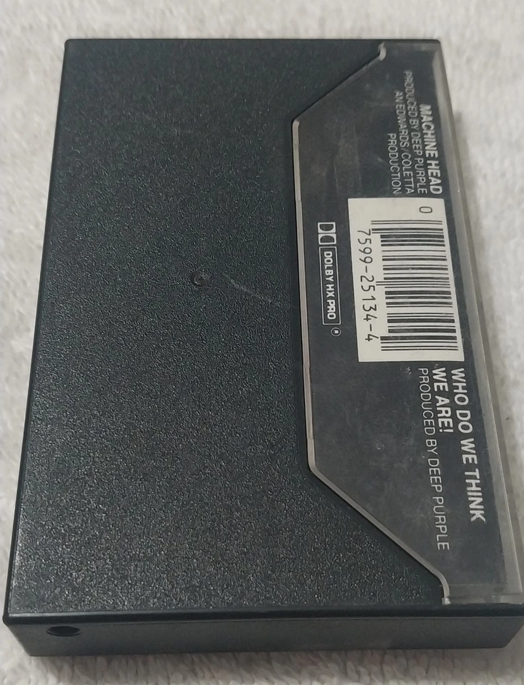 Deep Purple  Machine Head / Who Do We Think We Are Two Hit Albums One Cassette  Foto 3 de 4