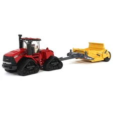 ERTL 1/64 Case IH Steiger 595 Quadtrac Tractor with Ashland 2811E Scraper 44378