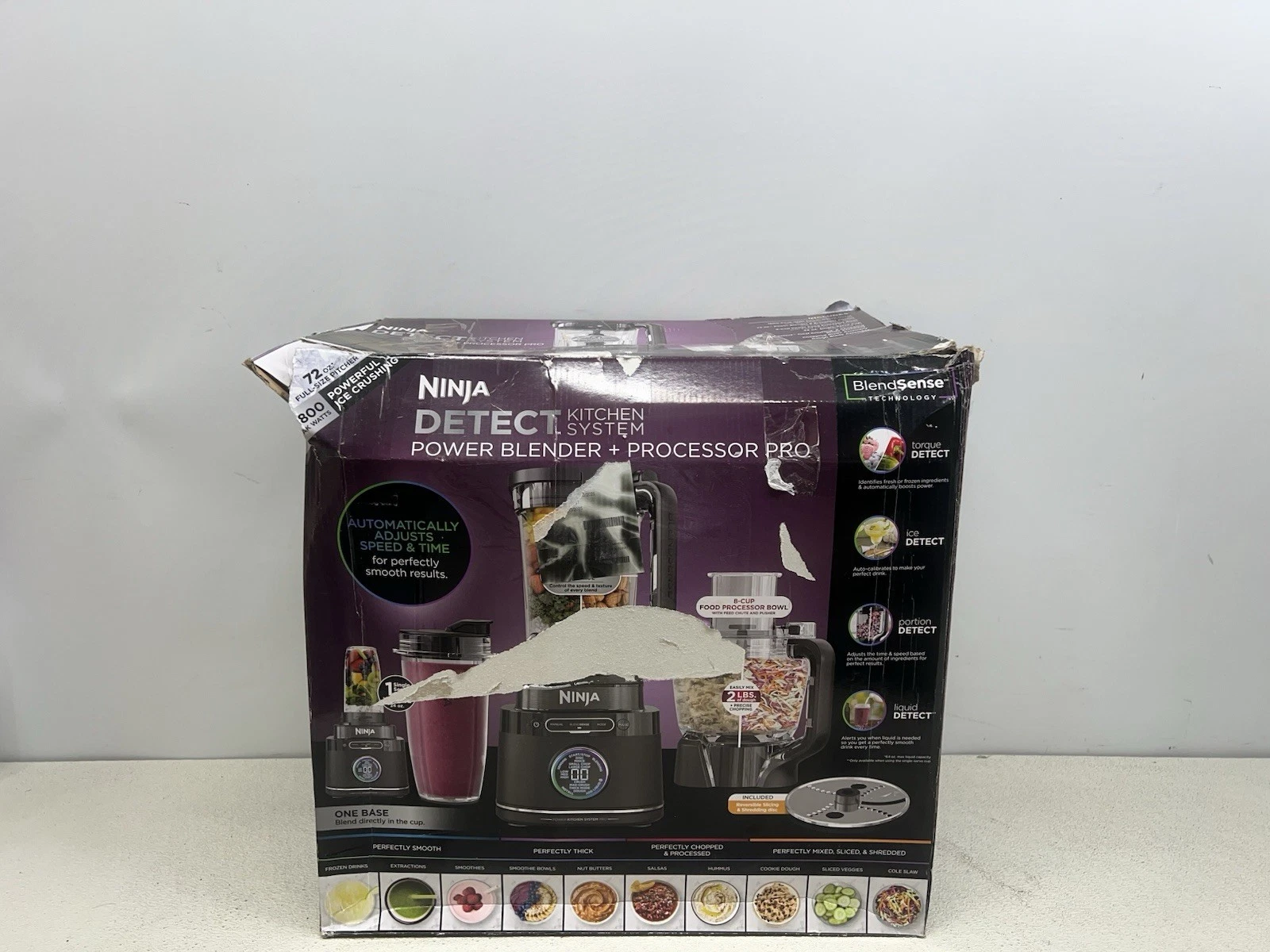 Ninja - Detect Kitchen System Power Blender + Food Processor Pro with 24-oz -
Opens in a new window 