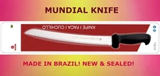🔥Mundial 5621-10E Bread Knife Curved Stainless Steel Blade 5600 Series 10"Black