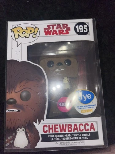 Funko Pop! Vinyl: Star Wars - Chewbacca (w/ Porgs) - FYE (Exclusive) #195