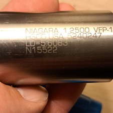 Niagara Cutter Rough/Finish End Mill 1-1/4" 6F Square 2" LOC 4-1/2" OAL