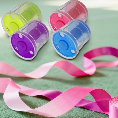 Gymnastics Ribbon Organizer Roller Clear View Spacious Storage Box for Practice